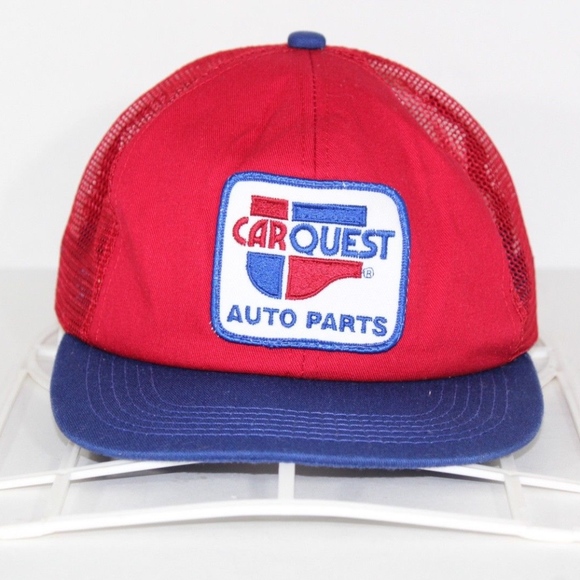 Quest Auto Parts >> Vintage 80s Car Quest Auto Parts Trucker Hat Red Quest Auto Parts >> Vintage 80s Car Quest Auto Parts Trucker Hat Red